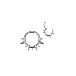 Aro Clicker Titanio Pinchos