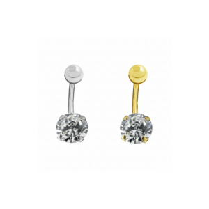 Navel Banana Bell Circonita Engastada