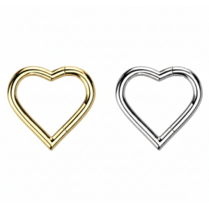 Clicker Titanio Corazón